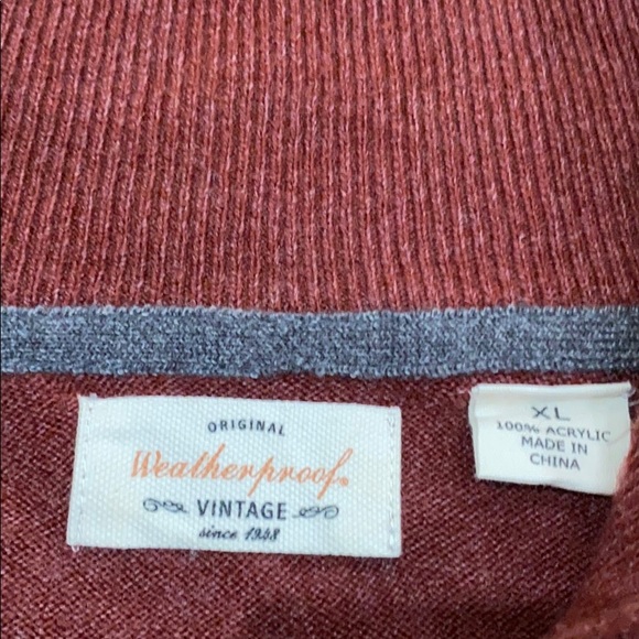 XL Weatherproof Vintage 1/4 Zip Fleece - Picture 3 of 4